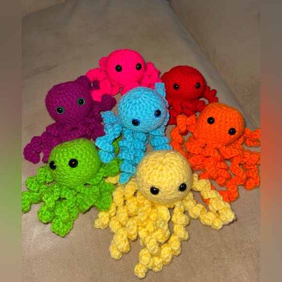 (ALL 7!) Crochet Jellyfish 🪼 - Picture 10 of 13